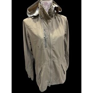 Women's Columbia Wind-Rain Resistant Jacket With Removable Hood Size Medium